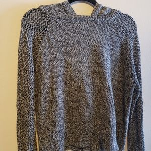 American Eagle Grey hoodie sweater